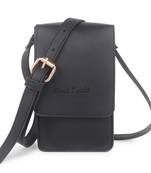Black Women Mobile Crossbody Sling Bag