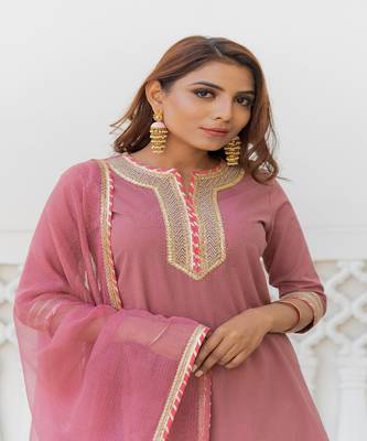 Powder Pink Sharara Set 2