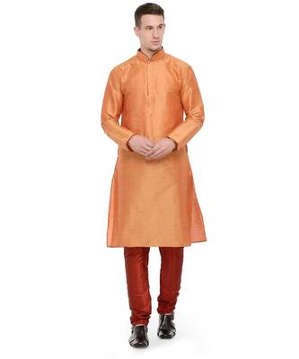 RG Designers Art Silk Kurta Set For Mens 1