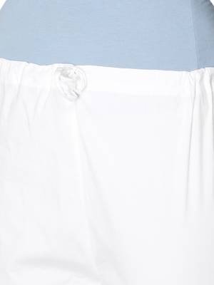 Hand Embroidered White Cotton Lucknawi Chikankari Trouser 3