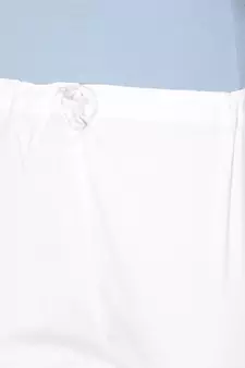 Hand Embroidered White Cotton Lucknawi Chikankari Trouser