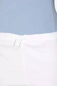 Hand Embroidered White Cotton Lucknowi Chikankari Trouser