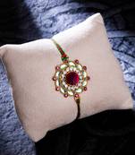 Rakhi& Roli Chawal with  Greeting Card