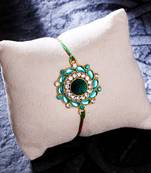 Rakhi& Roli Chawal with  Greeting Card