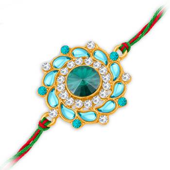 Rakhi& Roli Chawal with  Greeting Card 3