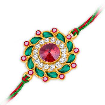 Rakhi& Roli Chawal with  Greeting Card 3