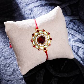 Rakhi& Roli Chawal with  Greeting Card 1