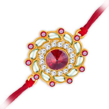 Rakhi& Roli Chawal with  Greeting Card 3