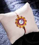 Rakhi& Roli Chawal with  Greeting Card