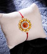 Rakhi& Roli Chawal with  Greeting Card