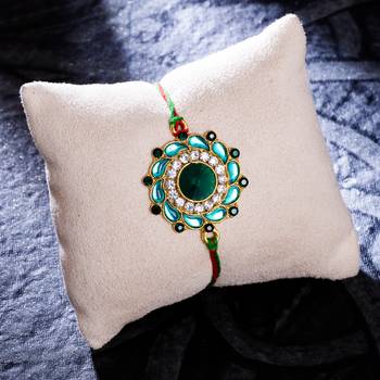 Rakhi& Roli Chawal with  Greeting Card 1
