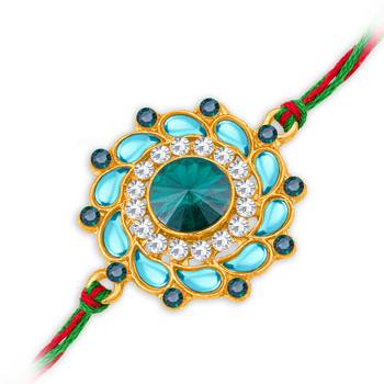 Rakhi& Roli Chawal with  Greeting Card 3