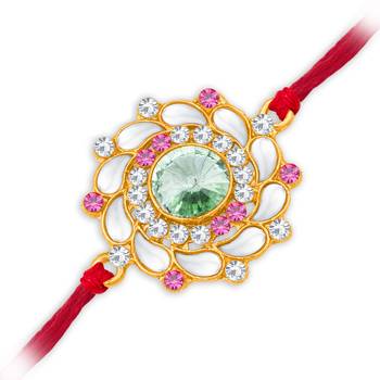 Rakhi& Roli Chawal with  Greeting Card 3