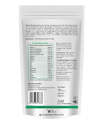 Nisarg Organic Farm Moringa Leaf Powder 500 Gram 2
