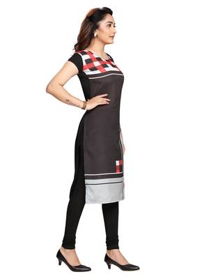 Multicolor printed cotton ethnic-kurtis 2