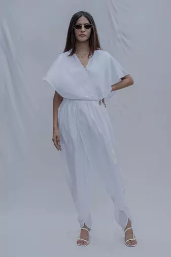 Rika Jumpsuit In White
