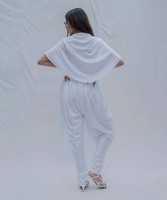 Rika Jumpsuit In White 6
