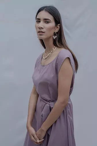 Andrea Jumpsuit In Mauve