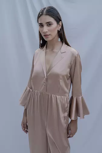 Rose Gold Merlyn Jumpsuit