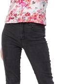 Casual Butterfly Sleeves Self Design Women Multicolor Top