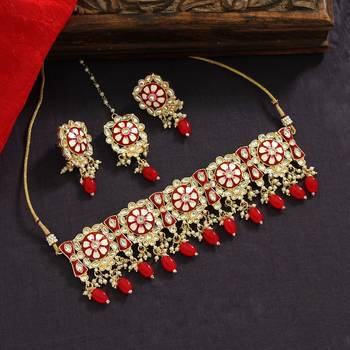 Red necklace-sets 1