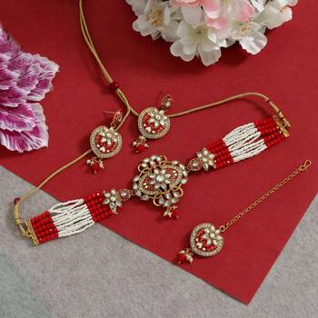 Red necklace-sets 1