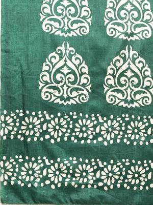 SAREE MALL Women's Manipuri Silk Red Printed Celebrity Saree With Blouse Piece 5