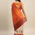SAREE MALL Women's Bhagalpuri Silk Cream Printed Celebrity Saree With Blouse Piece