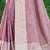 Purple woven linen saree with blouse