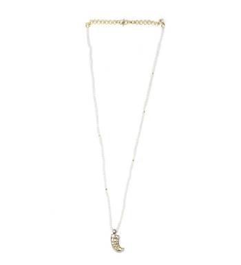 Sangeeta Boochra X Payal Singhal  Gul Silver Pendant with Pearl Chain 2