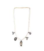 Sangeeta Boochra X Payal Singhal  Alizeh Silver Necklace with Pearl  Chain