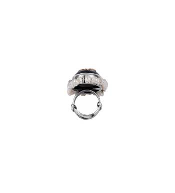 Sangeeta Boochra X Payal Singhal  Maryam Silver Ring with Pearls 3