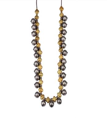 Sangeeta Boochra X Payal Singhal  Adena Silver Necklace 3