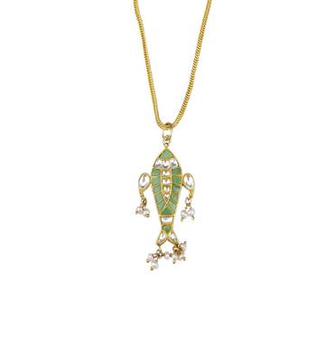 Sangeeta Boochra X Payal Singhal  Arsia Silver Pendant with Silver Chain 3