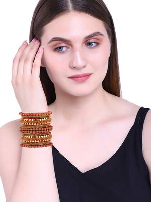 Red cubic zirconia bangles-and-bracelets 4