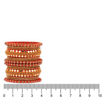 Red cubic zirconia bangles-and-bracelets 5