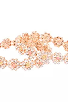 Gold cubic zirconia bangles-and-bracelets