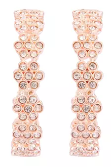 Gold cubic zirconia bangles-and-bracelets