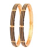 Black cubic zirconia bangles-and-bracelets