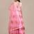 Pink Net Embroidery Work Lehenga Choli For Women