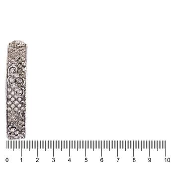Silver cubic zirconia bangles-and-bracelets 5
