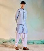 Men's Sequin Nehru Jacket