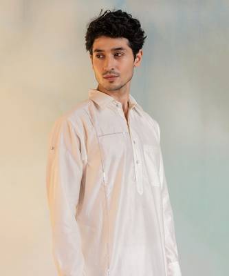 Men's Sequin Pathani With Salwar 2