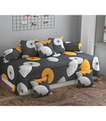 set of 7 set 1 bedsheet 2 bloster &  5cushions