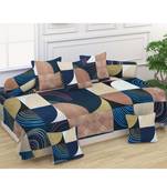 set of 7 set 1 bedsheet 2 bloster &  5cushions