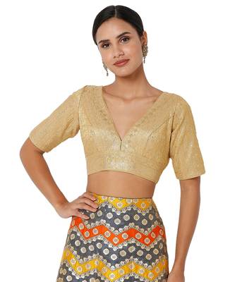 Women's Art Silk Padded Blouse 1