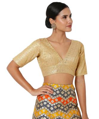 Women's Art Silk Padded Blouse 4