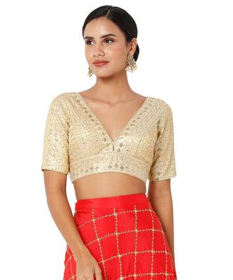 Women's Art Silk Padded Blouse 1