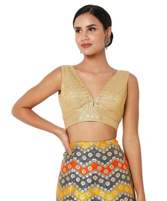 Women's Art Silk Padded Blouse 1