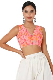 Women's Jacquard Padded Blouse